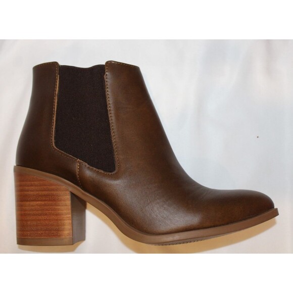 Nisolo Women's Ana Go To Heeled Chelsea Boot Chocolate Brown Size NEW $250 - Picture 6 of 7